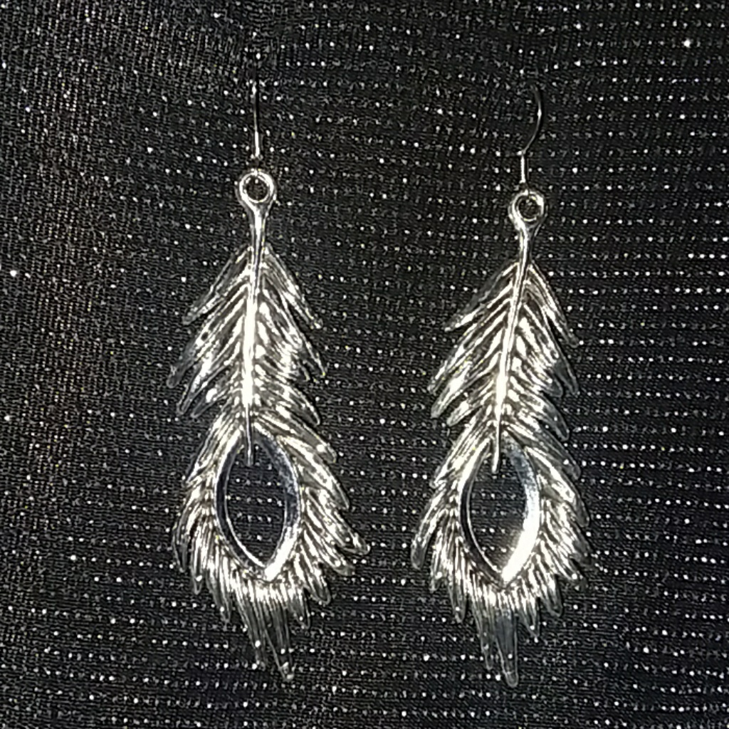 Feather Earrings Nwot 9$